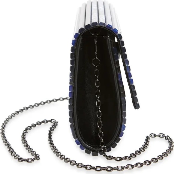 NWT KURT GEIGER LONDON
Stripe Envelope Clutch - Picture 11 of 12